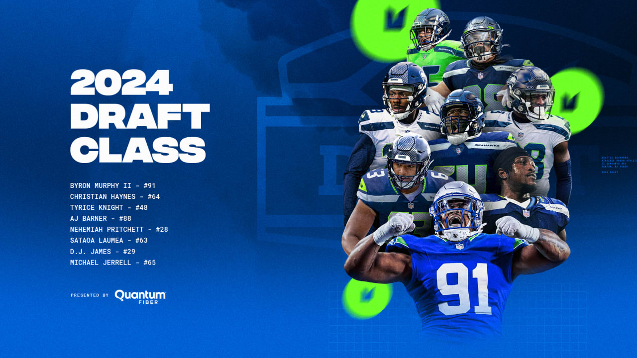 2024 Seahawks Draft Picks Get Jersey Numbers