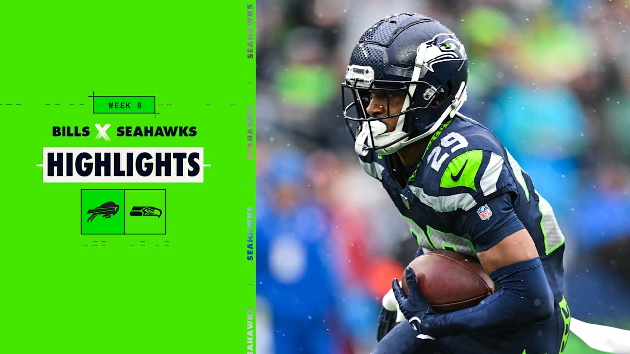 Josh Jobe Brings In Josh Allen's First Interception Of The Year Highlight 2024 Week 8 Seahawks