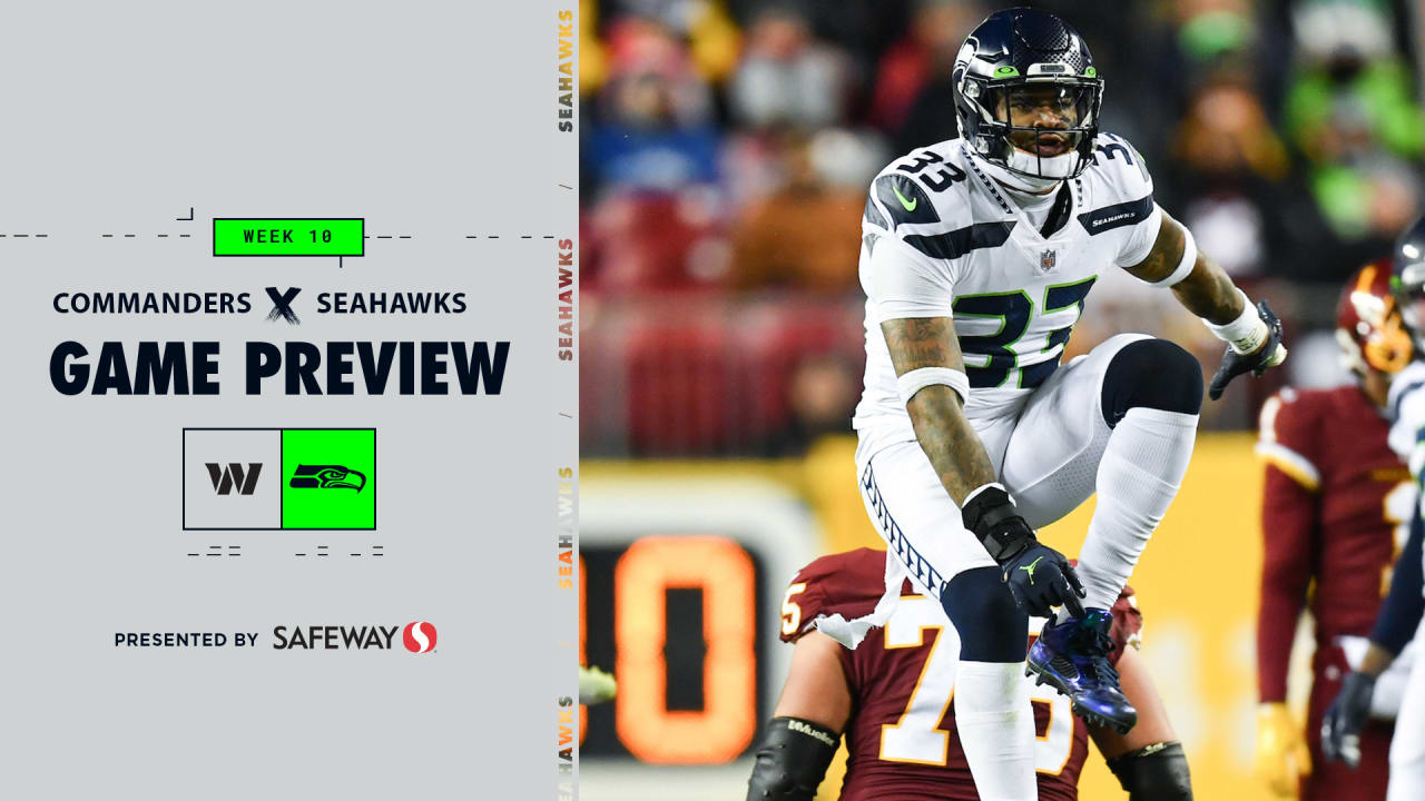 Seahawks vs. Commanders Game Preview Week 10