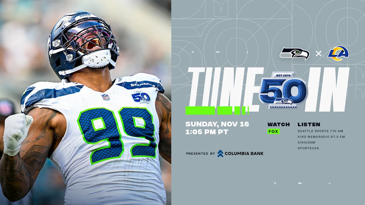 Seahawks at Rams: How To Watch, Listen And Follow Week 11 On Sunday, November 16