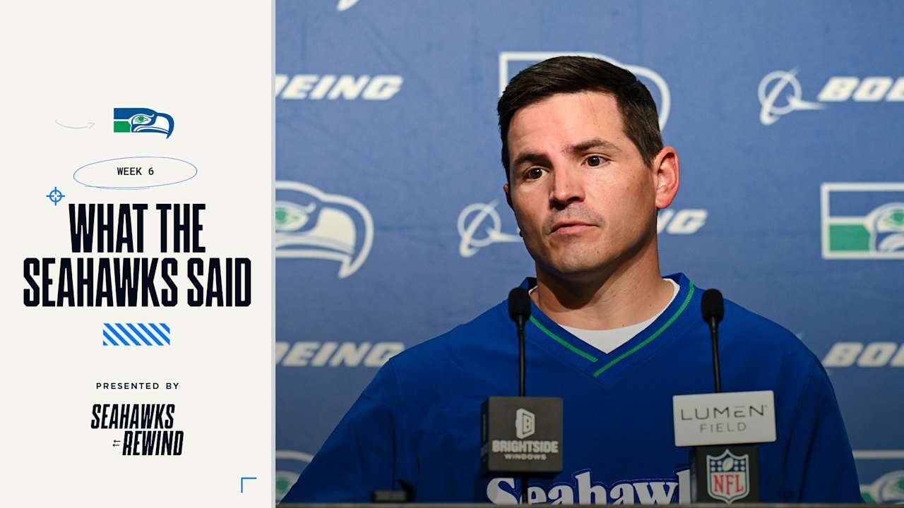 What the Seahawks said – Week 6 2024: Seahawks vs. 49ers