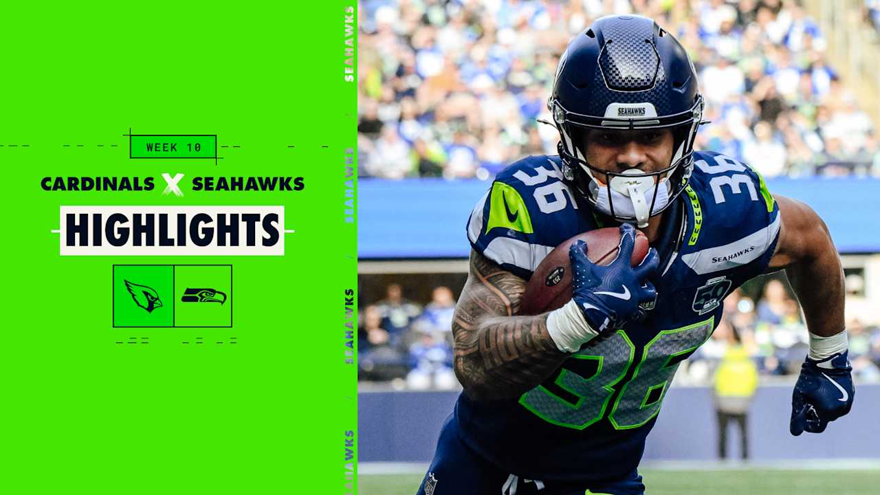 George Holani Takes In His First NFL Rushing Touchdown Highlight - 2025 ...