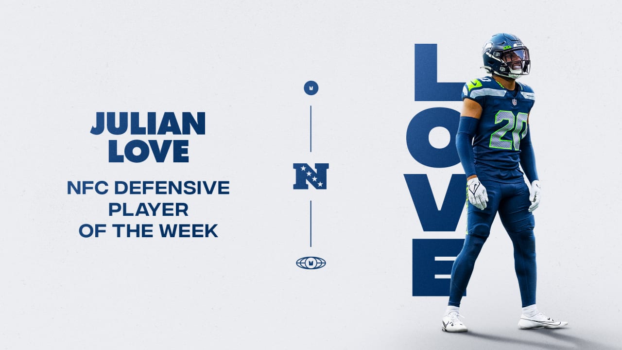 Seahawks Safety Julian Love Shines, Named NFC Defensive Player of the ...