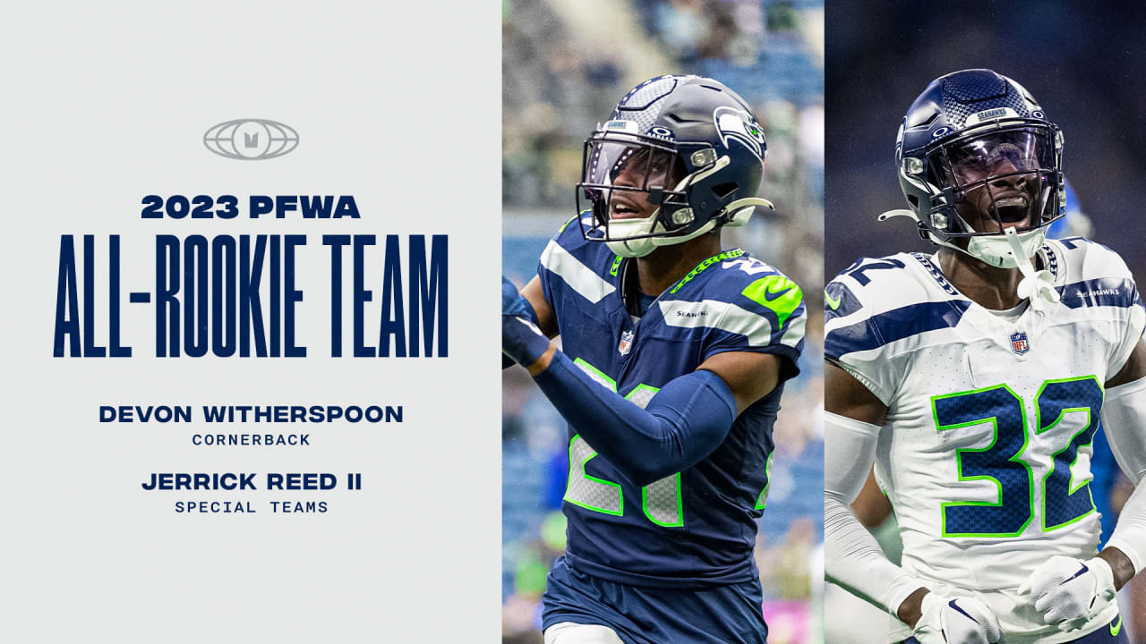 Devon Witherspoon & Jerrick Reed II Named To PFWA AllRookie Team