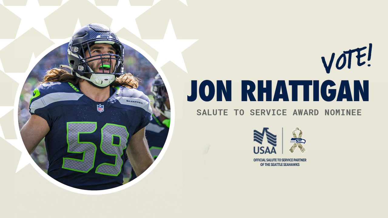 Seahawks Announce Linebacker Jon Rhattigan as their 2023 Salute to ...