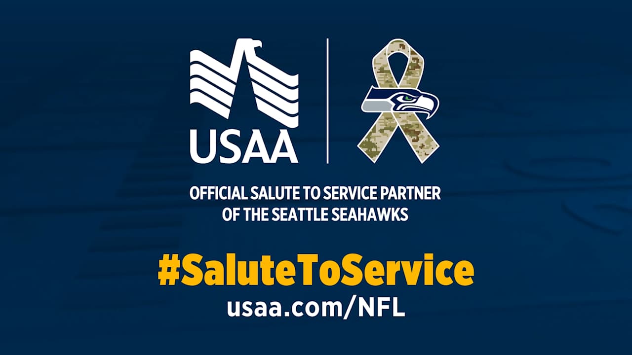 Seahawks Team Up With USAA To Celebrate Salute To Service Month