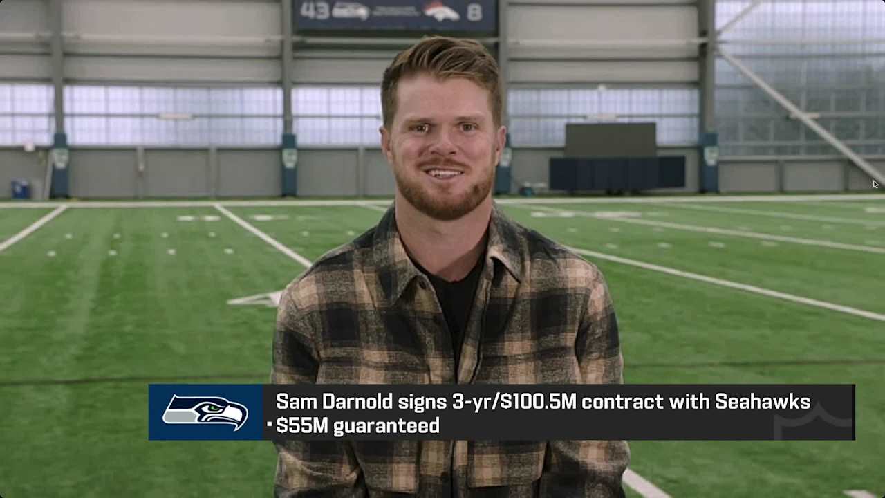 Sam Darnold Joins NFL Network's 'The Insiders' For Exclusive Interview  Following His New Seahawks Deal