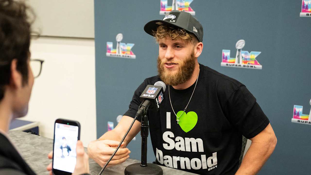 Behind The Scenes Of The Seahawks' Final Day Of Super Bowl LX Press Conferences