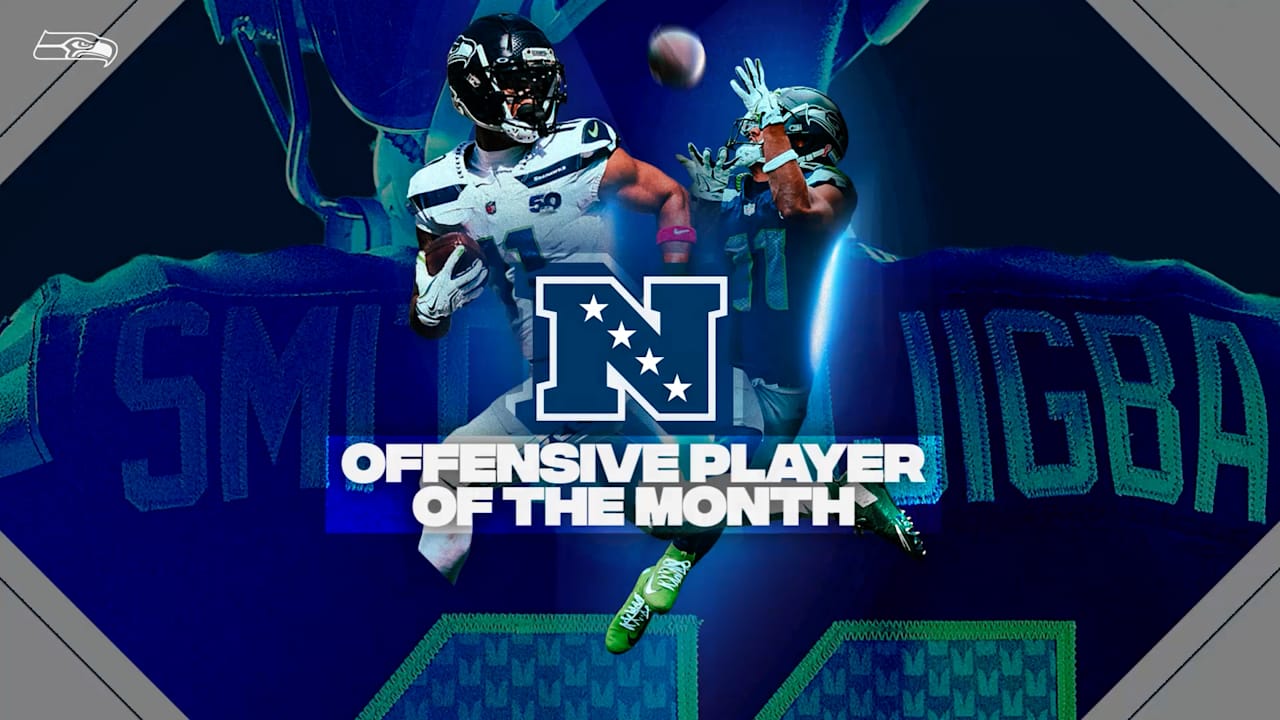 Jaxon Smith-Njigba Awarded NFC Offensive Player Of The Month