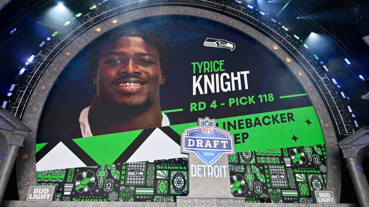 Seahawks Select Tyrice Knight With No. 118 Pick In 2024 draft