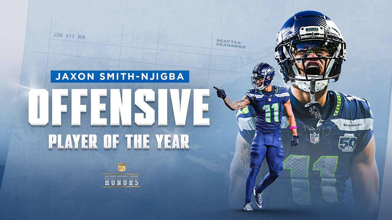 Jaxon Smith-Njigba Wins AP Offensive Player Of The Year!