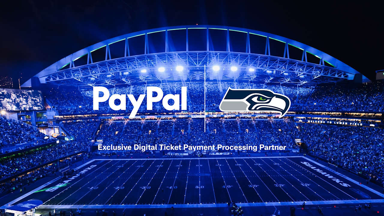 Seattle Seahawks And PayPal Announce PayPal As The Team's Official Fan-to-Fan Payments & Exclusive Digital Ticket Payment Processing 