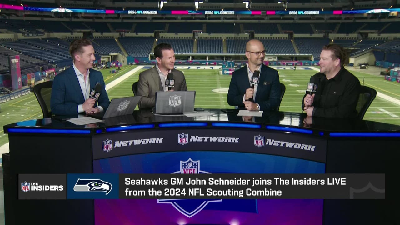 John Schneider Joins 'The Insiders' Live From The 2024 NFL Scouting Combine