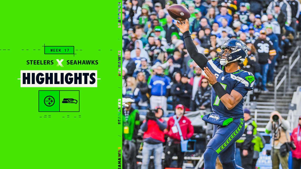 Seahawks vs. Steelers Highlights Week 17