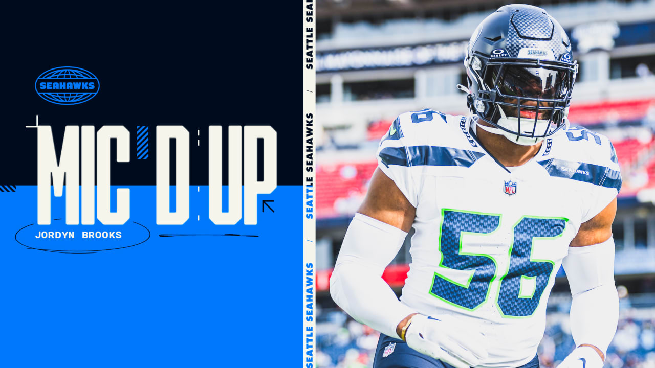 Seahawks Mic'd Up Jordyn Brooks Week 16 2023 Seattle Seahawks
