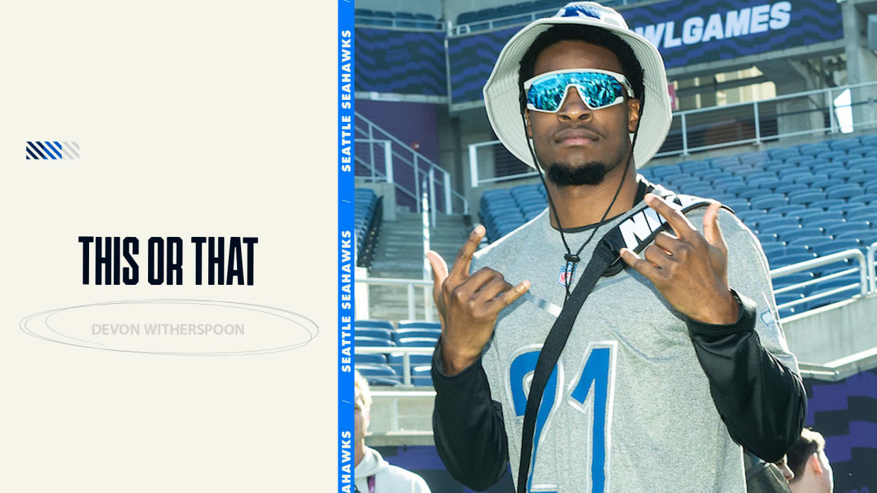 This Or That With Seahawks Cornerback Devon Witherspoon (Pro Bowl Edition)