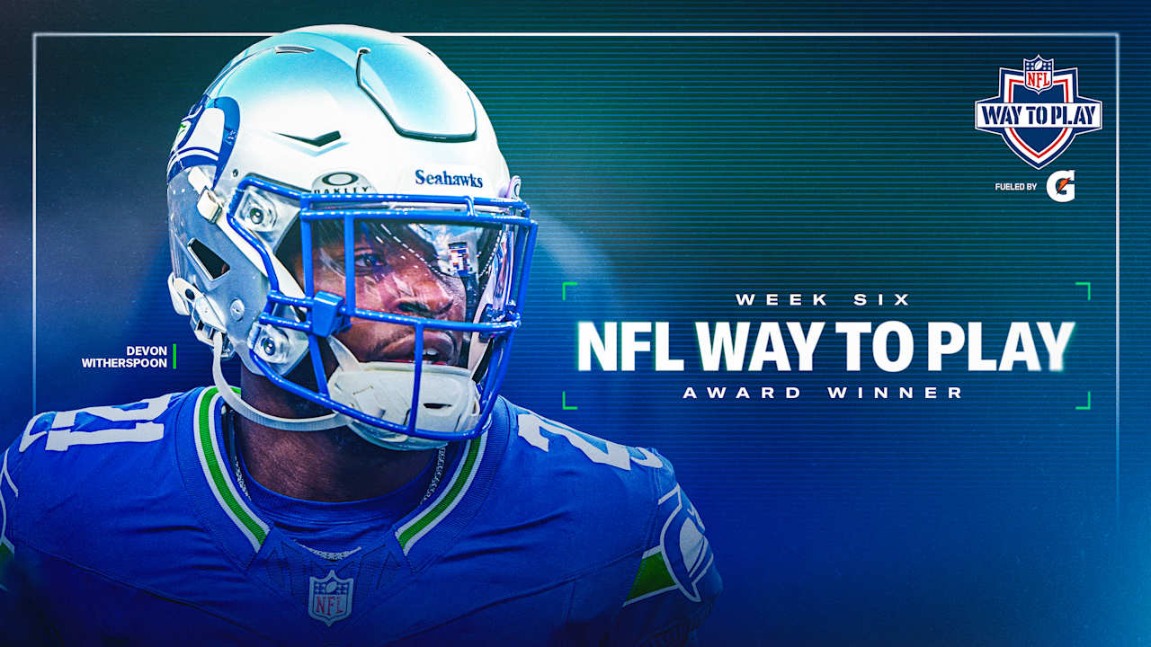 Devon Witherspoon Named Week 6 NFL Way To Play Winner