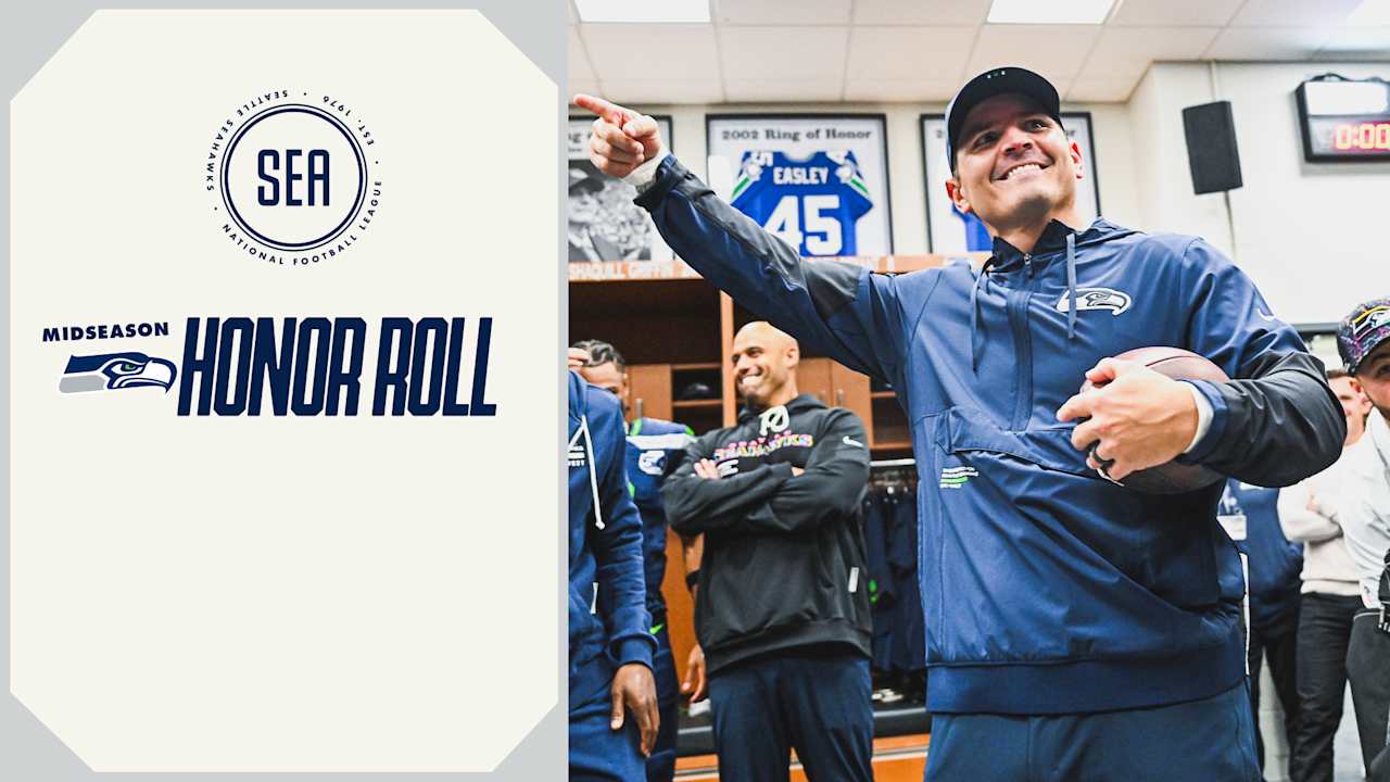 Seahawks Salute To Service Nominee Brady Russell Spent Day With Veterans For Veterans Day