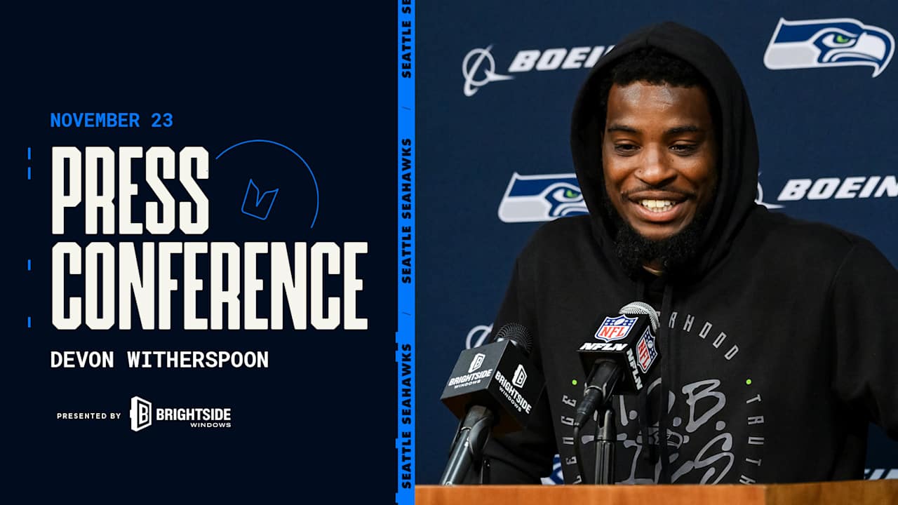 Devon Witherspoon Postgame Press Conference - Week 12 at Titans