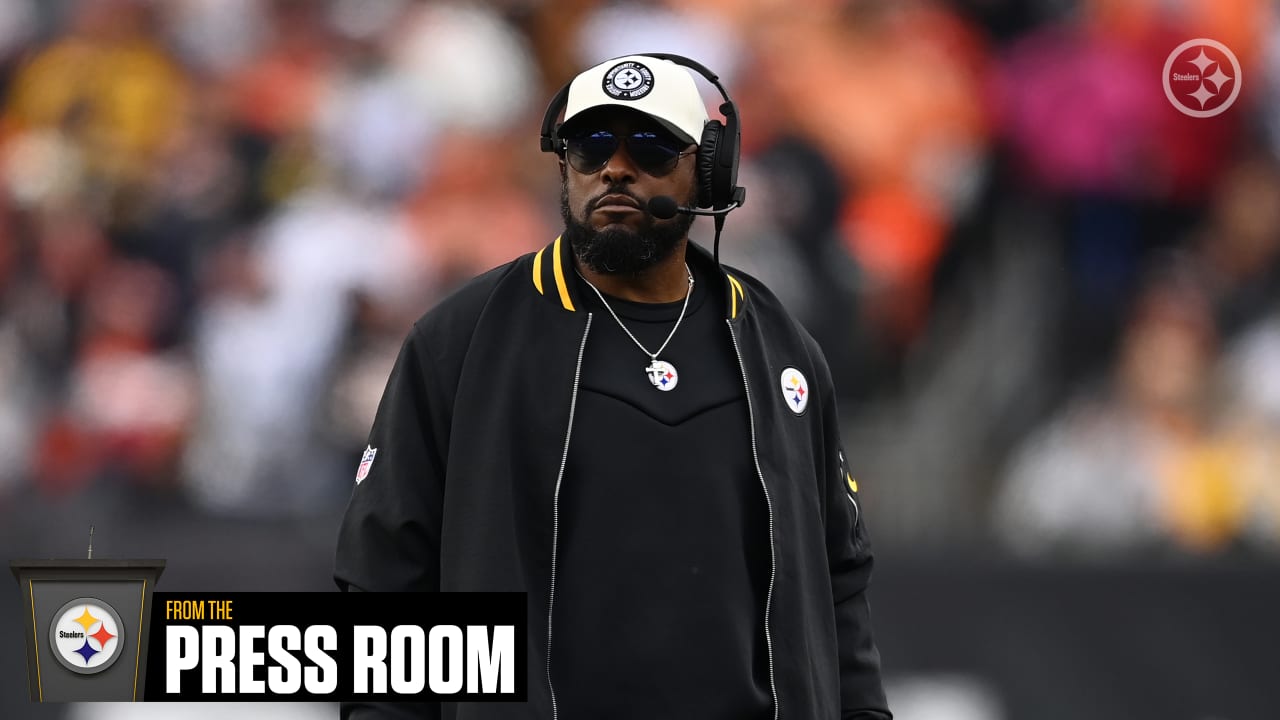 From The Press Room: Steelers At Bengals