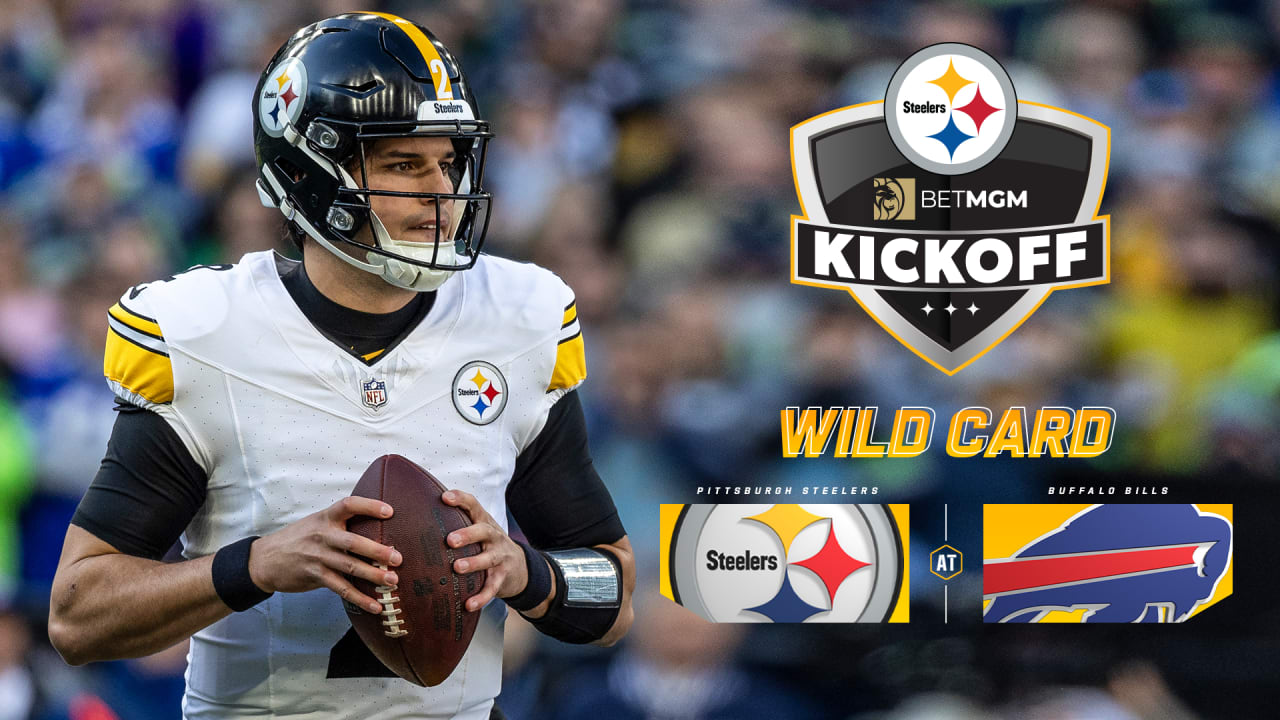 WATCH Steelers Kickoff Wild Card at Bills BVM Sports