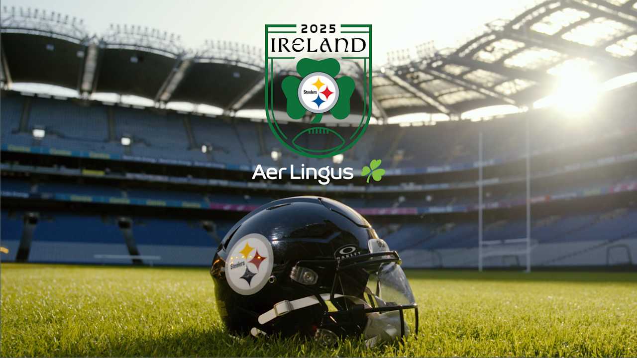 Historic first regular-season NFL game in Ireland to be played in Dublin in  2025; Steelers designated team, image size:1280x720