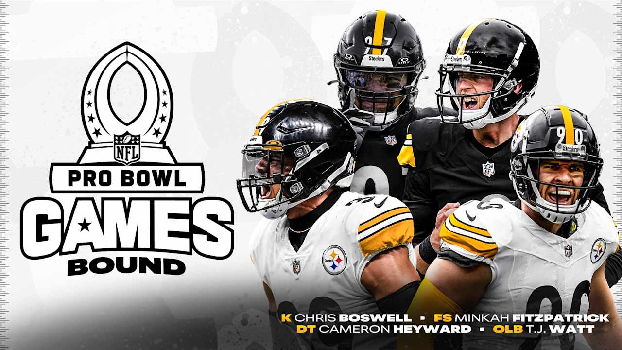 Four Steelers voted to Pro Bowl Games