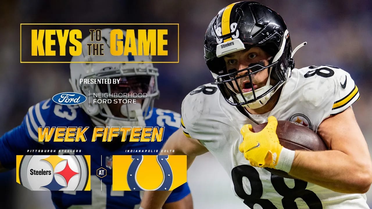 WATCH: Keys to the Game - Steelers at Colts