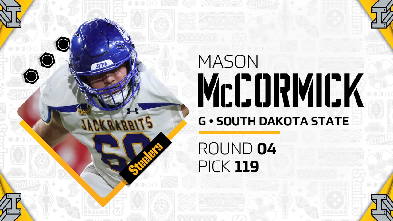 Steelers select Mason McCormick in fourth round