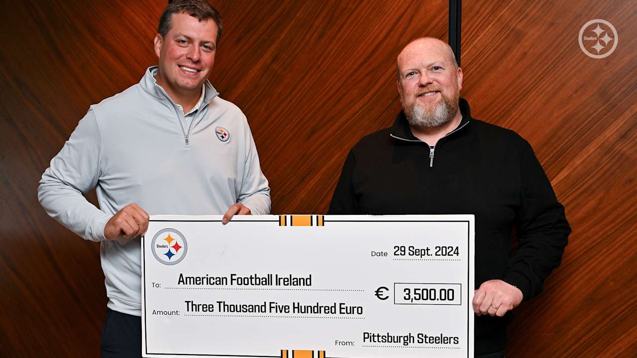 AFI receives donation from Steelers