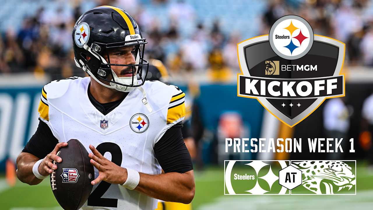 WATCH: Steelers Kickoff - Preseason Week 1 at Jaguars