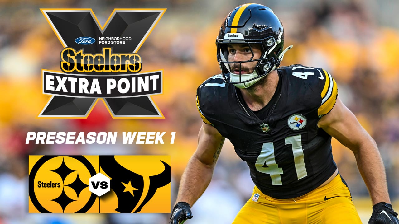 WATCH Steelers Extra Point (Preseason Week 1 vs. Texans)