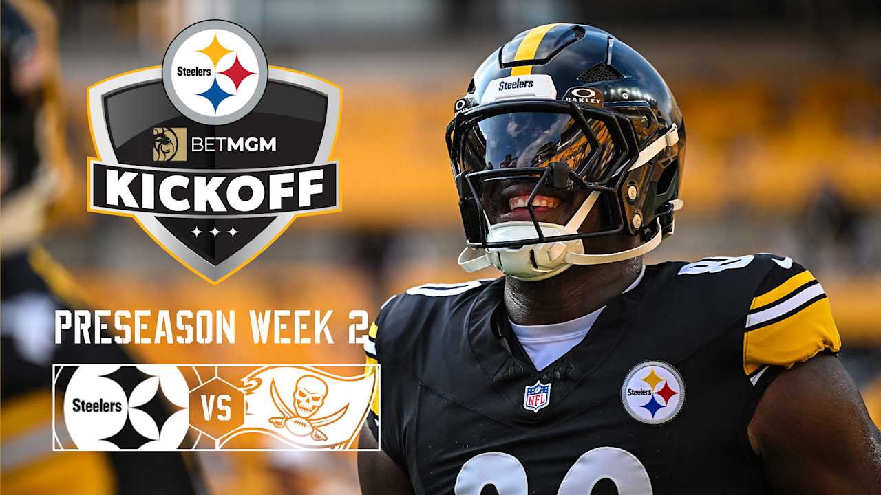 WATCH: Steelers Kickoff - Preseason Week 2 vs. Buccaneers