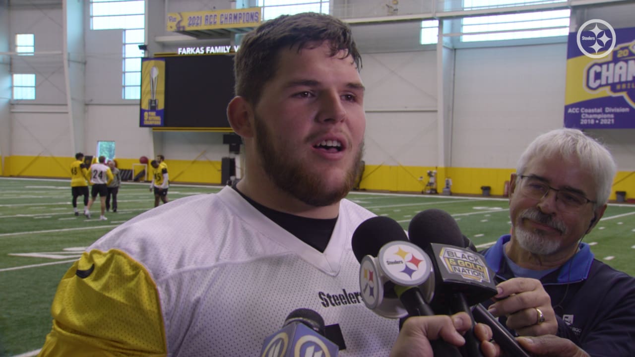 WATCH: Frazier on his first day on the field in Pittsburgh