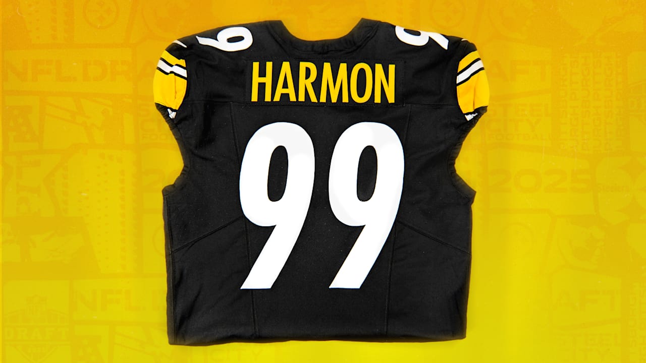Harmon selects his jersey number