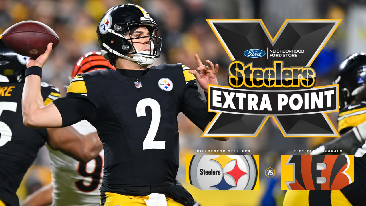 WATCH: Steelers Extra Point - Week 16 Vs. Bengals