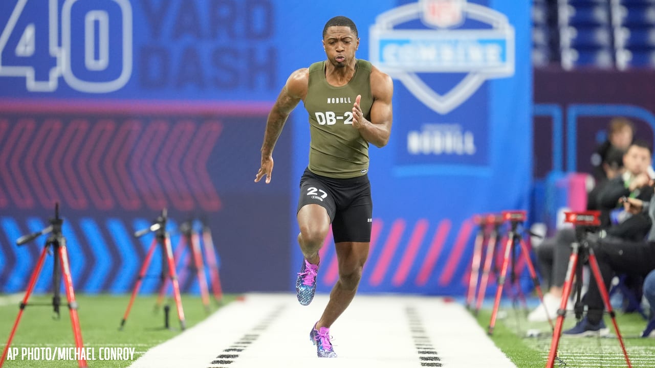 CB Top 5 fastest combine 40yard dashes