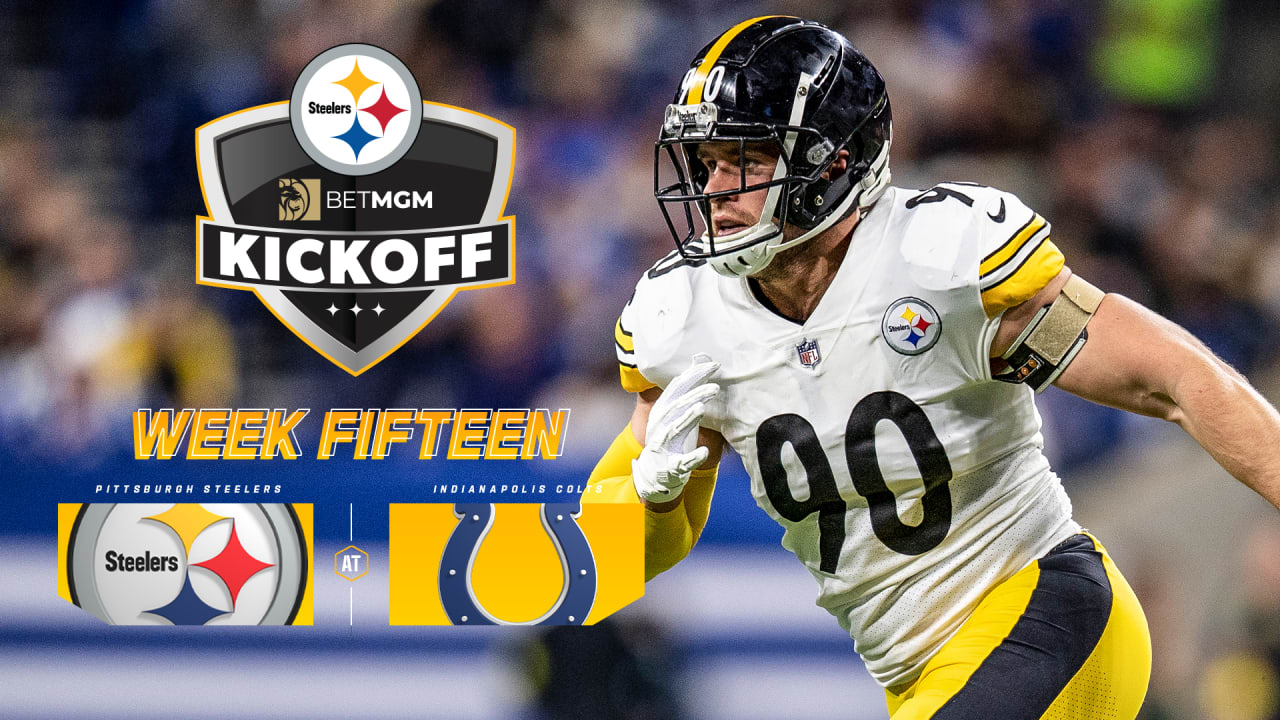 WATCH: Steelers Kickoff - Week 15 At Colts