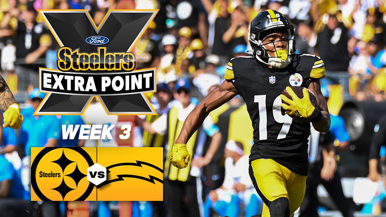 WATCH: Steelers Extra Point - Week 3 vs. Chargers