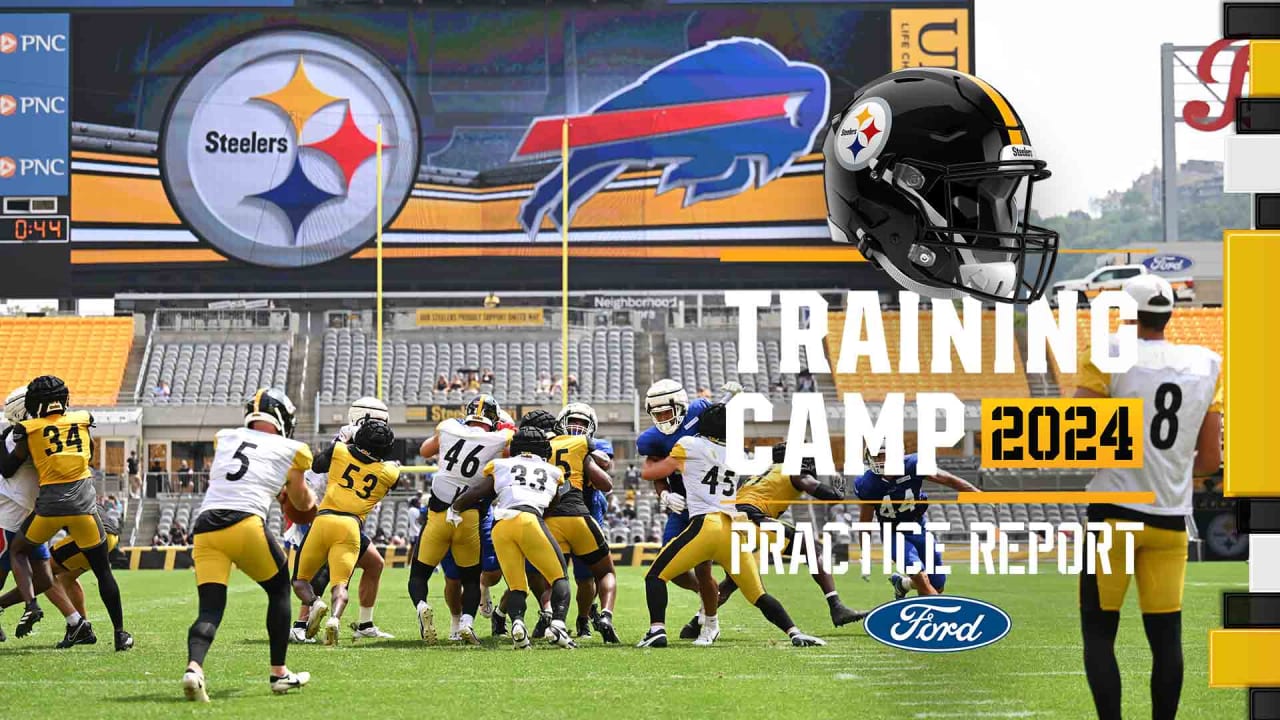 Steelers vs. Bills Joint Practice Highlights Aug. 15 Recap BVM Sports