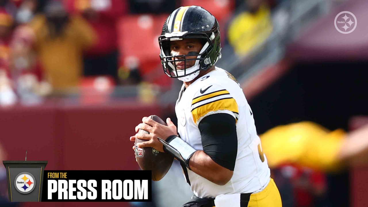 From the Press Room: Steelers at Commanders