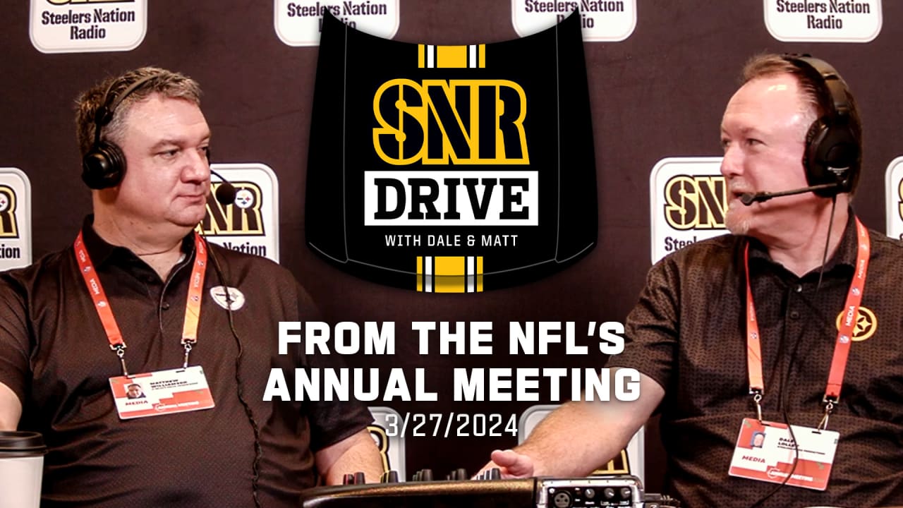 WATCH: SNR Drive from NFL's Annual Meeting (March 27)
