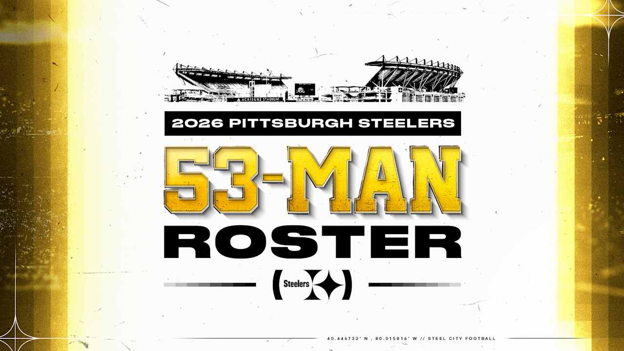 Steelers initial 2026 53-man roster - BVM Sports