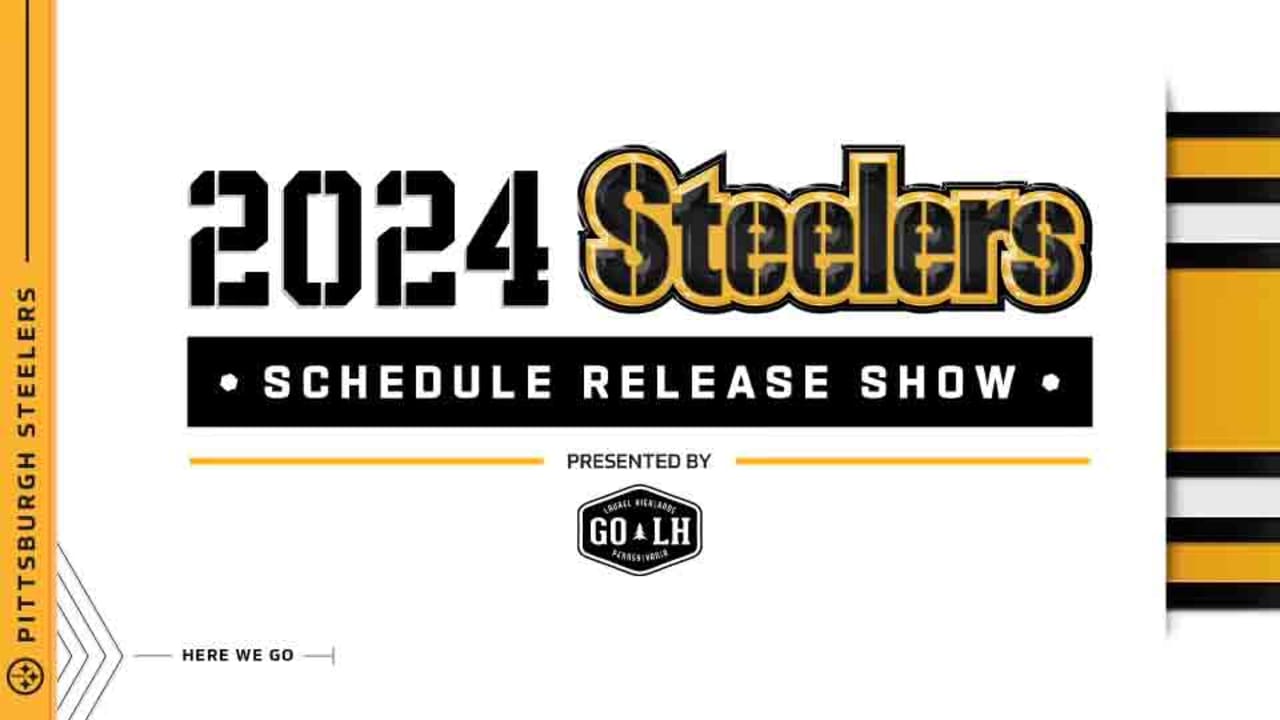 WATCH: 2024 Steelers Schedule Release Show