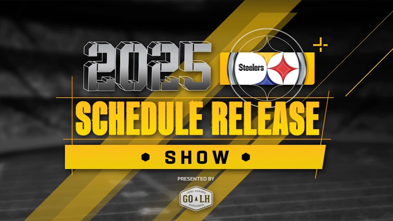 WATCH: Steelers 2025 Schedule Release Show