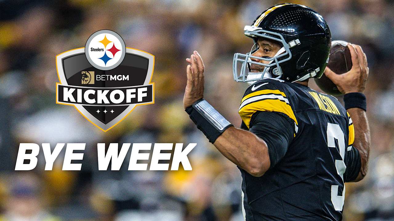 WATCH: Steelers Kickoff - Bye Week