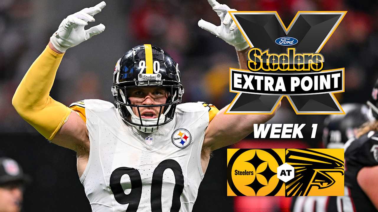 WATCH Steelers Extra Point Week 1 at Falcons