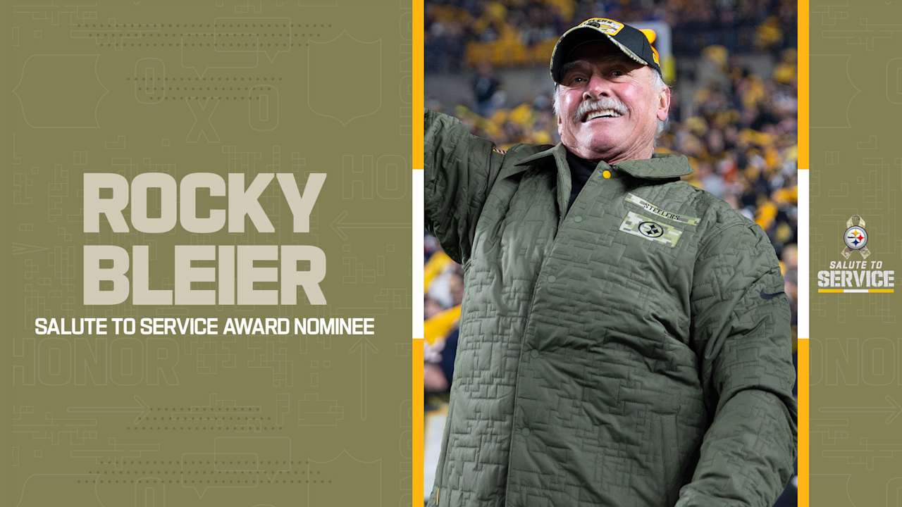 Bleier is Steelers Salute to Service nominee