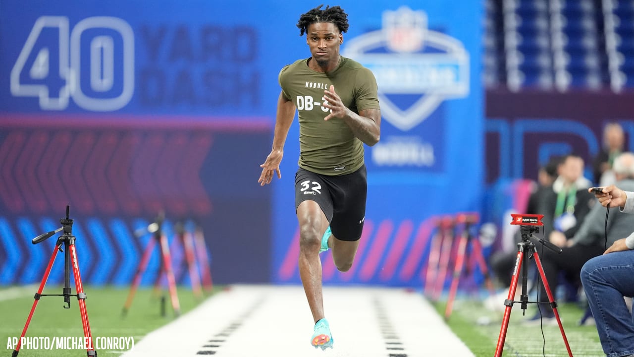 Rakestraw Jr., CB, Missouri Combine 40Yard Dash