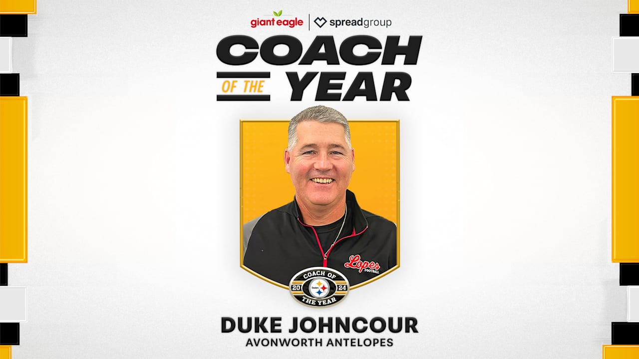 Steelers honor their 2024 High School Coach of the Year